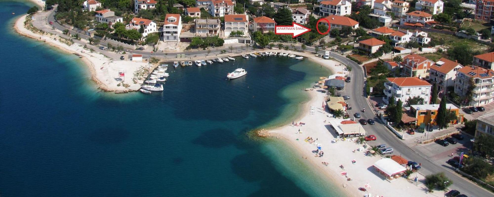 Apartman Simac Okrug Gornji Trogir Exterior photo